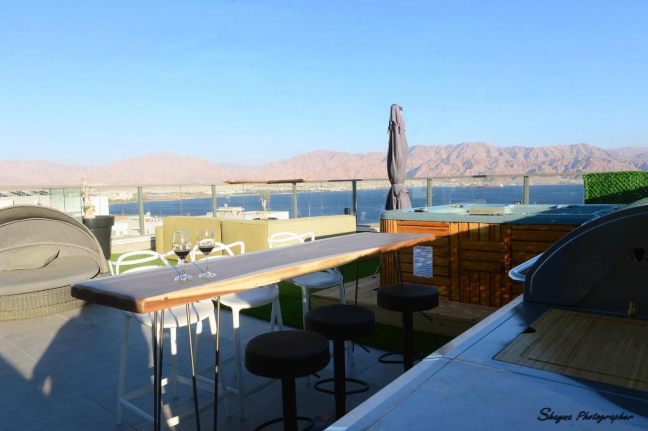 Appartement Penthouse Bay View à Eilat Extérieur photo